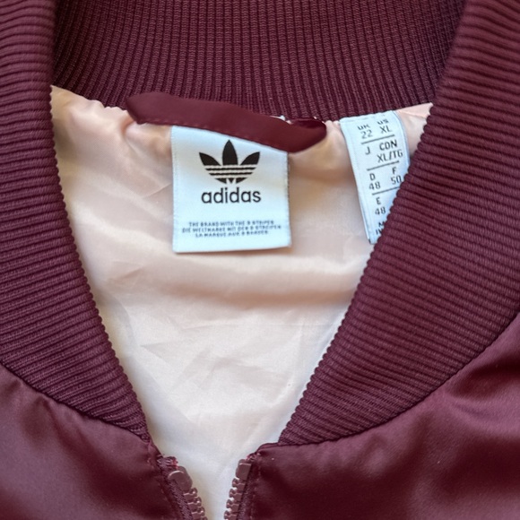 Adidas Originals purple and pink bomber jacket - Picture 3 of 9